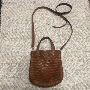 Madewell woven crossbody bag